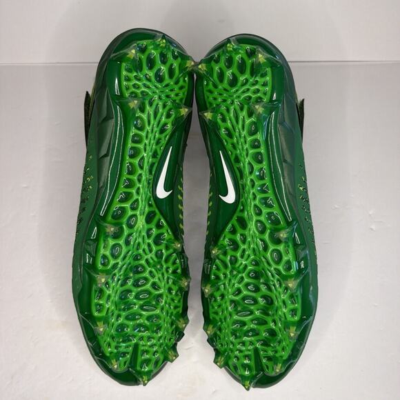 Nike Men’s size 13 Alpha Menace Pro II 2 Mid Football Cleats Green Shoes main image 10